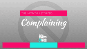 THE MONTH I STOPPED