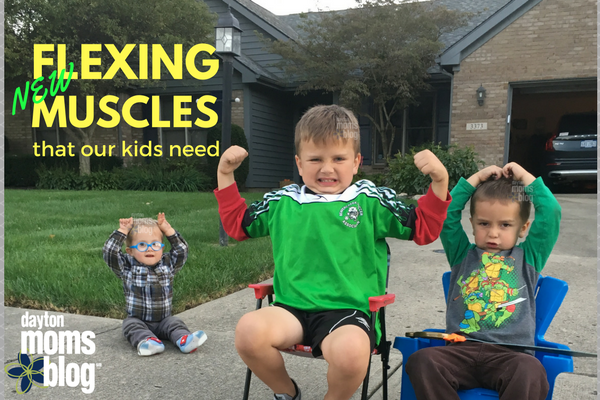 Flexing new muscles that our kids need: how to use their 'muscles to teach character lessons