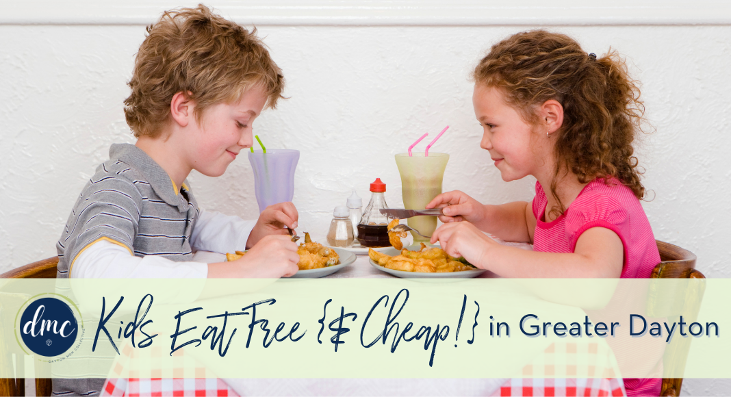 kids eat free in dayton